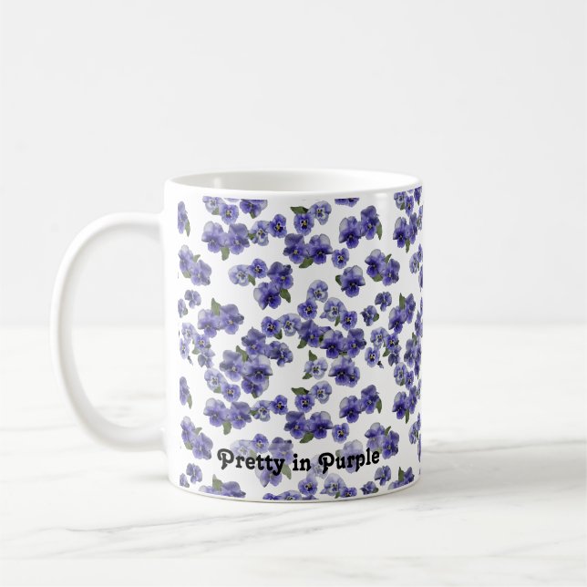 Pansy-Tasse Tasse (Links)