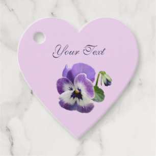 Pansy to from Heart Geschenk Gefallen Tags Ihren T Geschenkanhänger