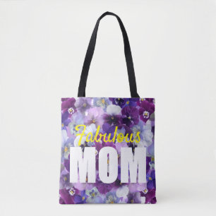 Pansy Tote Bag für Mutter