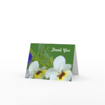 Pansy Vielen Dank, Ihre Note Card