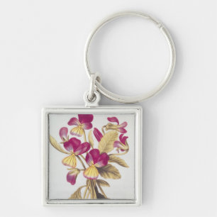 Pansy, von "La Guirlande de Julie", c.1642 Schlüsselanhänger