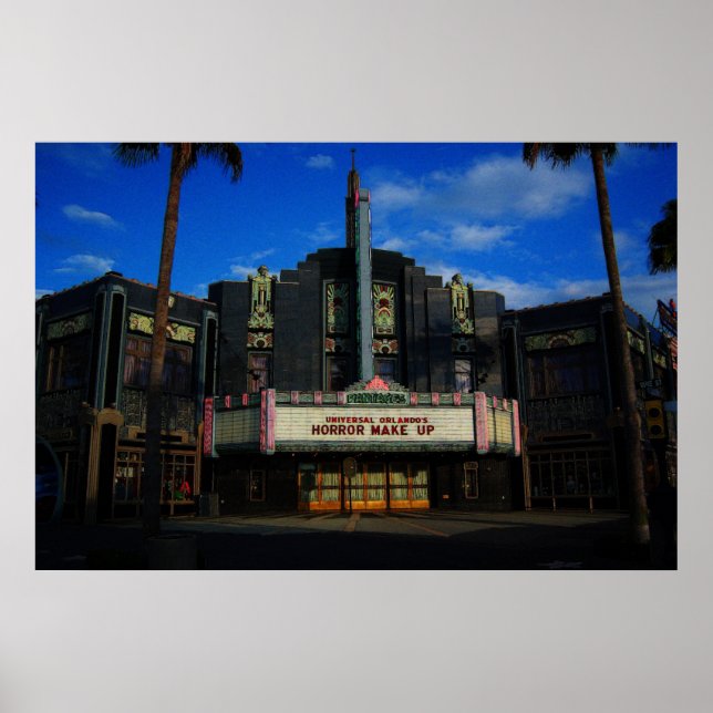 Pantages Theater Universell Studios Poster (Vorne)