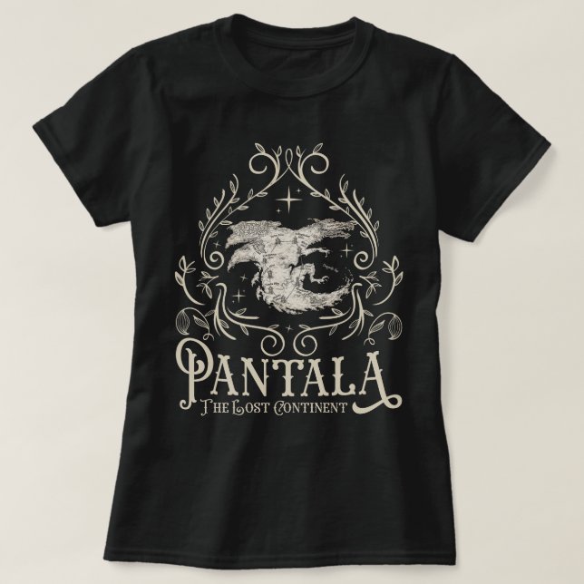 Pantala Der verlorene Kontinent - Flüge des Feuers T-Shirt (Design vorne)