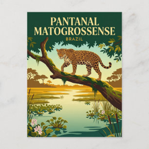 Pantanal Matogrossense Nationalpark Brasilien Postkarte