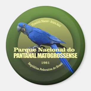 Pantanal Matogrossense NP (Macaw) WT Magnet