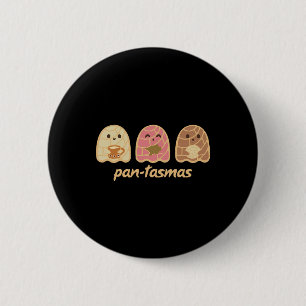 Pantasmas Ghost Shirt Niedlich Ghost Fall für Frau Button
