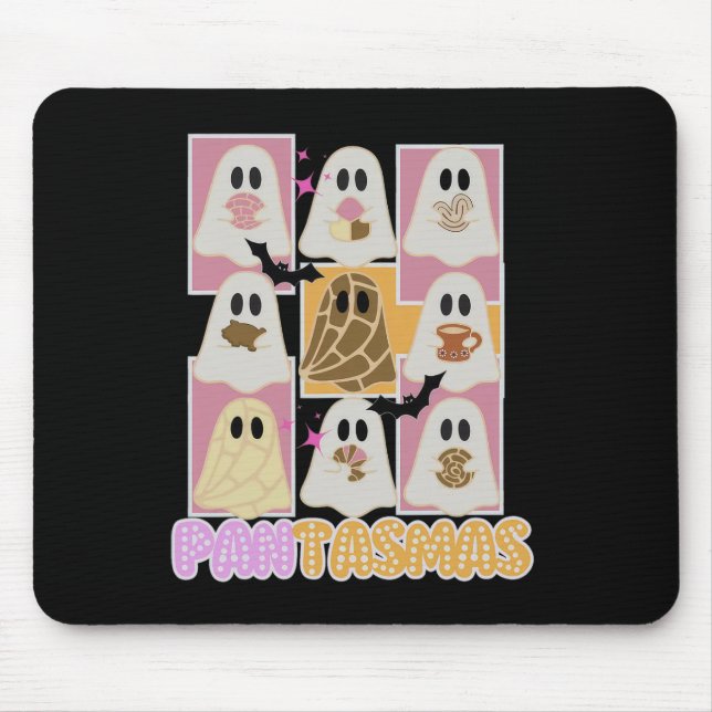Pantasmas Pan Dulce Ghost Spanisch Mexikanisches H Mousepad (Vorne)