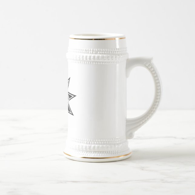 panter Schwarzstern Bierglas (Rechts)