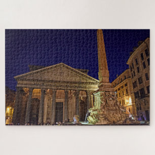 Pantheon by Night - Rom, Italien - 20x30 - 1014 St Puzzle