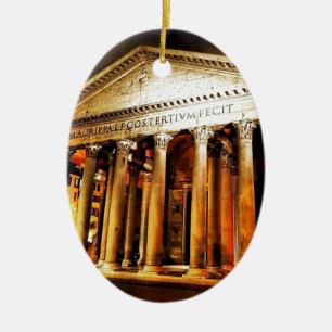 Pantheon in Rom Keramikornament