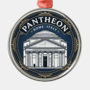 Pantheon Italien Ornament Aus Metall