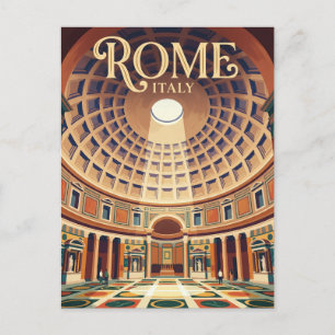 Pantheon Italien Postkarte