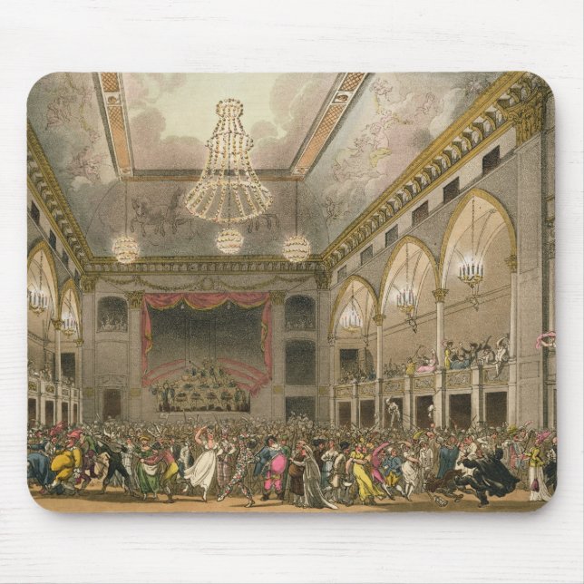 Pantheon-Maskerade von 'Ackermanns Microkosmos Mousepad (Vorne)