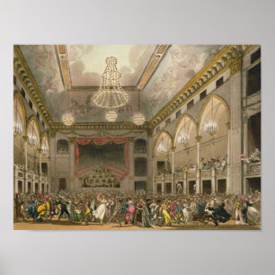 Pantheon-Maskerade von 'Ackermanns Microkosmos Poster