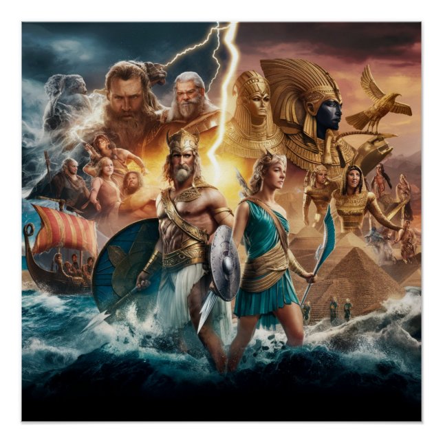 Pantheon of Legends Poster (Vorderseite)