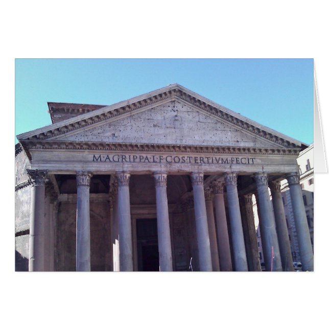 Pantheon, Rom, Italien (Vorderseite (Horizontal))