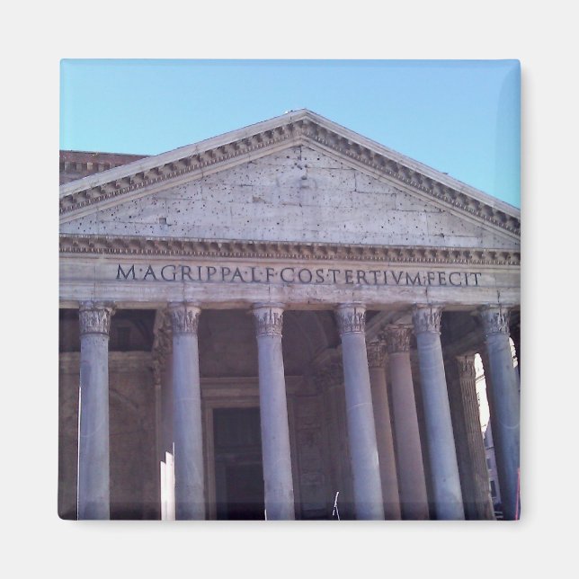 Pantheon, Rom, Italien Magnet (Vorne)