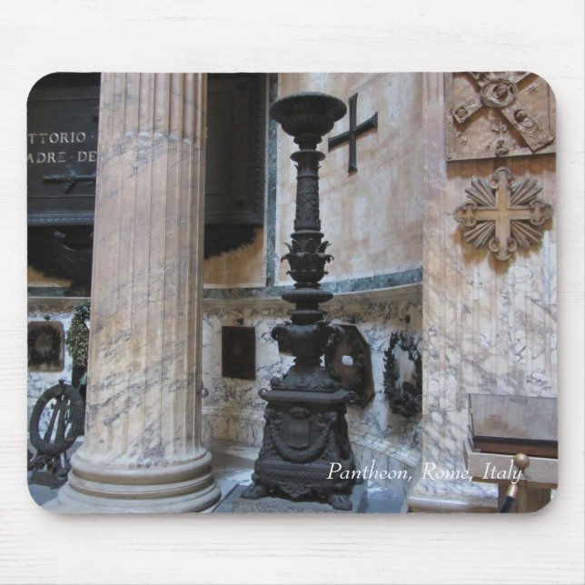 Pantheon, Rom, Italien Mousepad (Vorne)