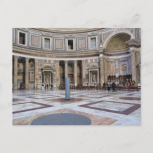 Pantheon, Rom, Italien Postkarte