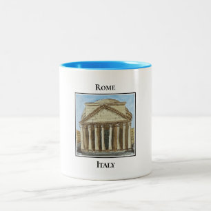 Pantheon, Rom Italien Zweifarbige Tasse