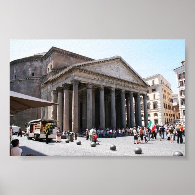 Pantheon, Rom - Sommer 2009 Poster (Vorne)