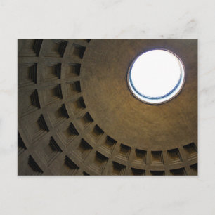 Pantheon Roof Postkarte