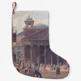 Pantheon und Piazza della Rotonda in Rom, Italien Kleiner Weihnachtsstrumpf