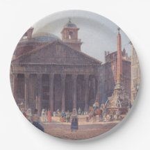 Pantheon und Piazza della Rotonda in Rom, Italien