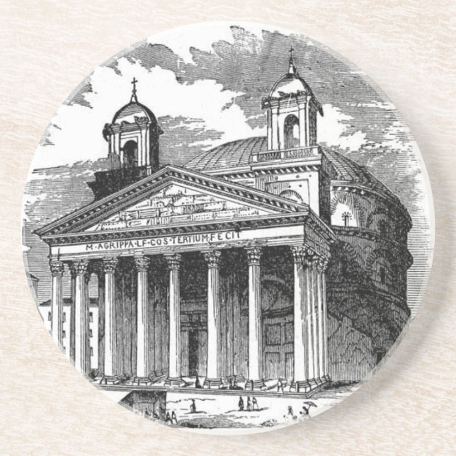 Pantheon Untersetzer (Vorne)