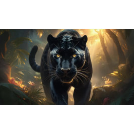 Panther Bedruckter Rucksack