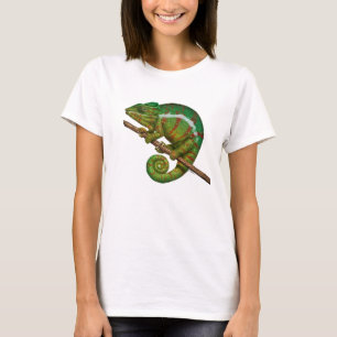 Panther-Chamäleon-Digital-Malerei T-Shirt