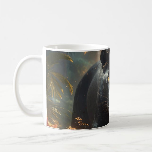 Panther Coffee Tasse (Links)