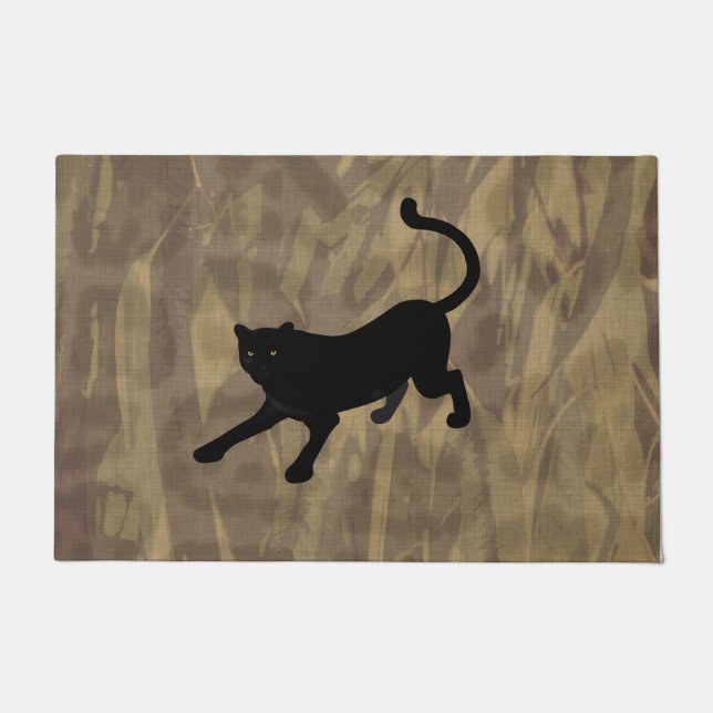 Panther Door Mat Fußmatte (Vorderseite)