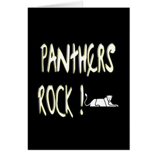 Panther-Felsen! Gruß-Karte