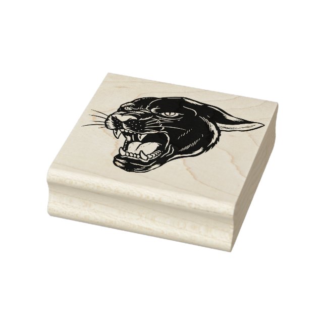 Panther Gummistempel (Stempel)
