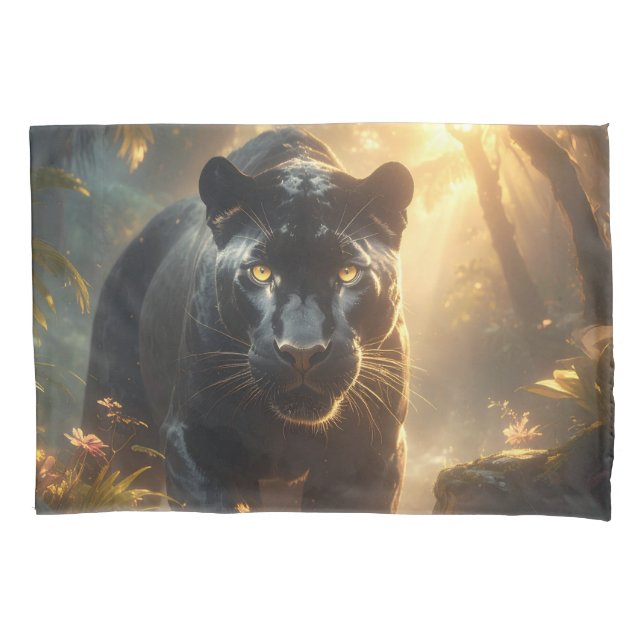 Panther Kissenbezug (Vorderseite)