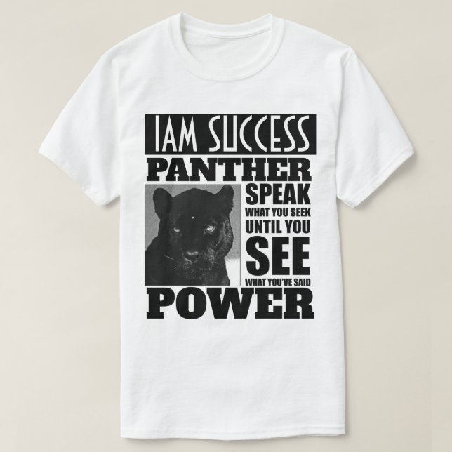 PANTHER-KRAFT T-Shirt (Design vorne)