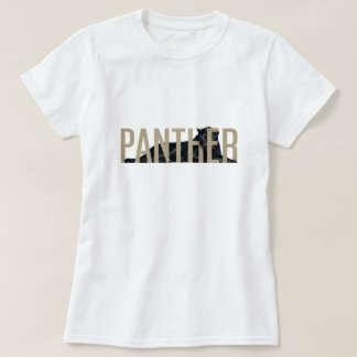Panther Luxus-Wildlife-Editorial-Grafik T-Shirt