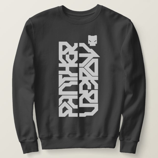 PANTHER MODERN:  VERTIKALE STATIONIERUNG - CYBPNK SWEATSHIRT (Design vorne)
