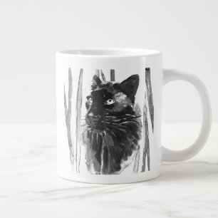 Panther Portrait Jumbo-Tasse