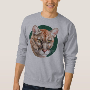Panther-Porträt Sweatshirt