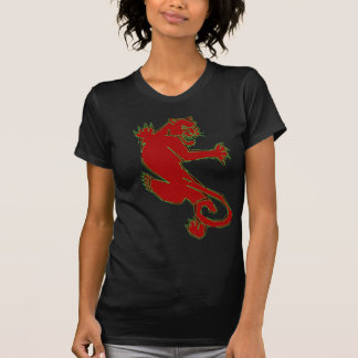 Panther rot/Grün T-Shirt