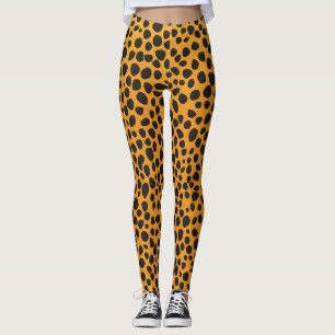 Panther Spots Tierhautmuster Leggings