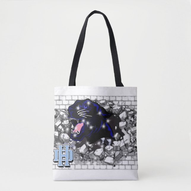 Panther Stolpertasche (Vorderseite)