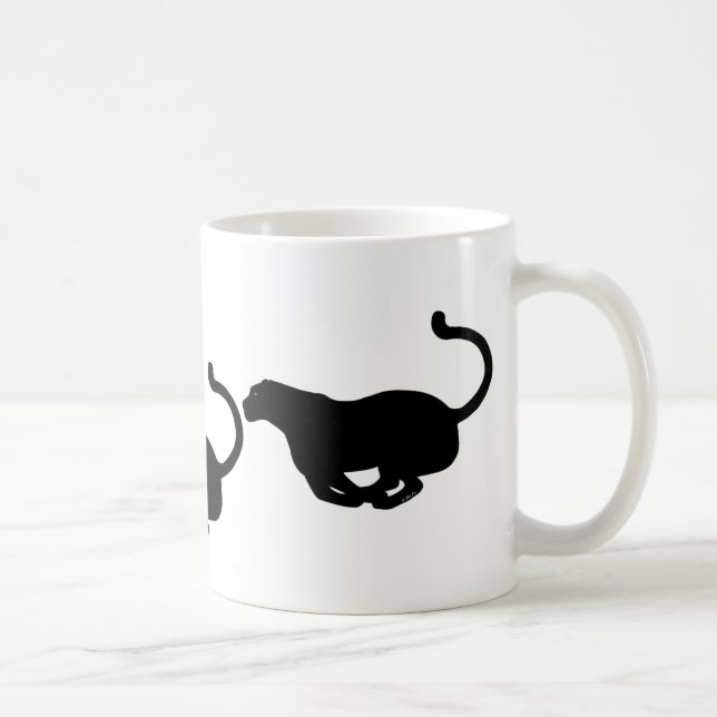 Panther-Tasse Kaffeetasse (Rechts)