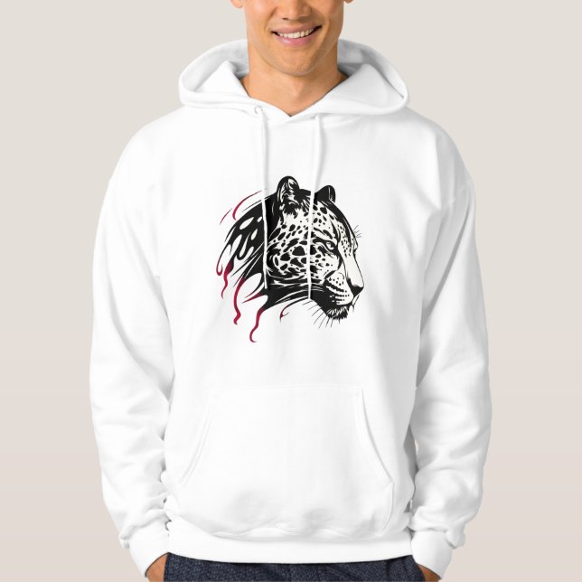 Panther The Speed - Entfesseln Sie den wilden Powe Hoodie (Vorderseite)