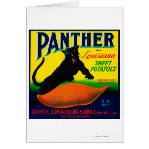 Panther Yam LabelLawtell, LA