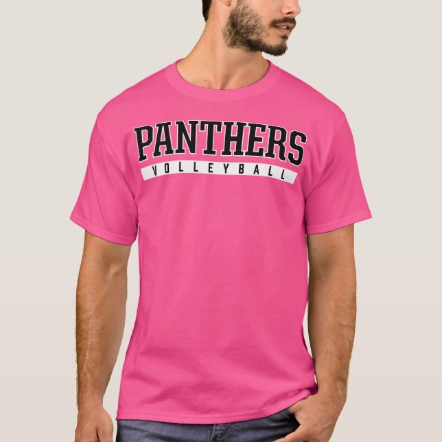 Panthers Cabot High School Volleyball T-Shirt (Vorderseite)