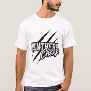 Panthers Cheer Ck Zur Schule Cheerleading-Team Spi T-Shirt