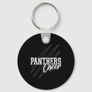 Panthers Cheer Zurück zur Schule Cheerleading-Team Schlüsselanhänger
